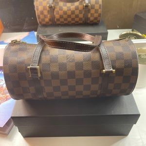 Authentic Louis Vuitton DAMIER EBENE PAPILLON 30